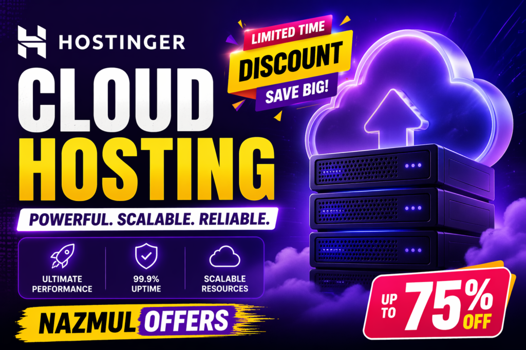 Nazmul Offers_Hostinger Cloud Hosting