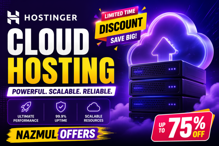 Nazmul Offers_Hostinger Cloud Hosting